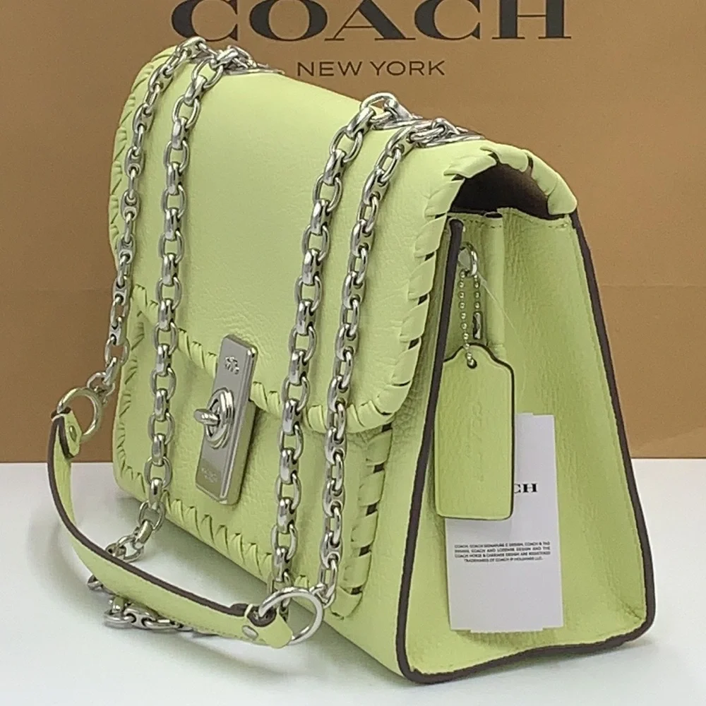 Coach Lane Shoulder Bag With Whipstitch
SV/Pale Lime - Picture 1 of 16